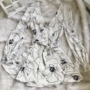 Keepsake flowy dress